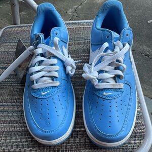 Nike Air Force 1 Anniversary Edition Blue Sneakers